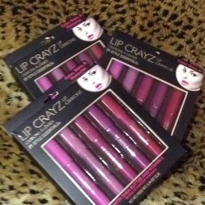 Lip crazy lip crayons 3 packs for $11
